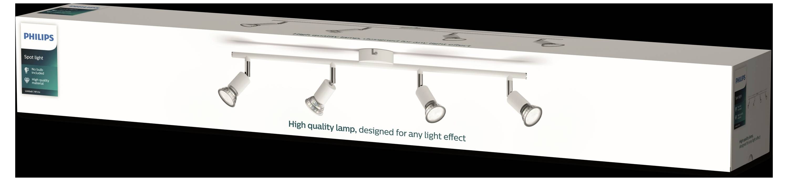 Philips Limbali 8719514465190 Deckenstrahler GU10 Weiß