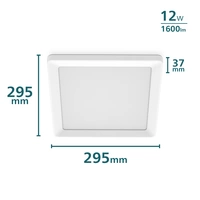 Philips SceneSwitch 8720169347892 LED-Panel 12W Warmweiß Weiß Philips SceneSwitch 8720169347892 LED-Panel 12W Warmweiß Weiß