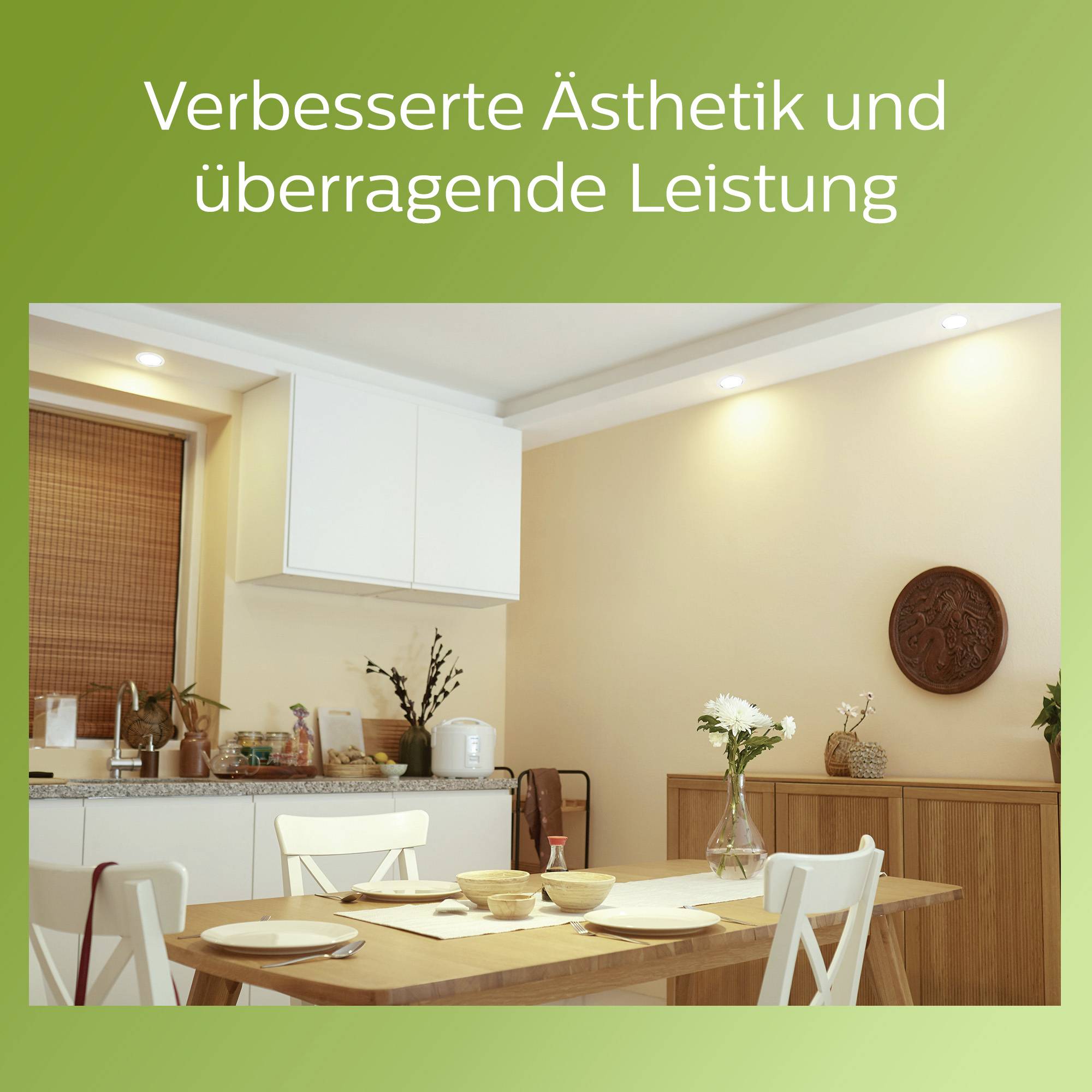 Philips 8720169308084 Diamond Einbauleuchte LED 2W Weiß