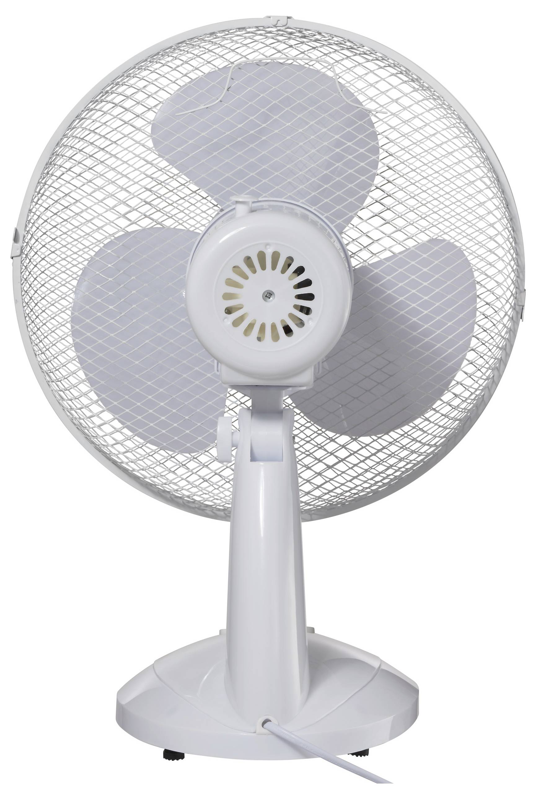 Sygonix Tischventilator 40W (Ø x H) 237mm x 460mm Weiß