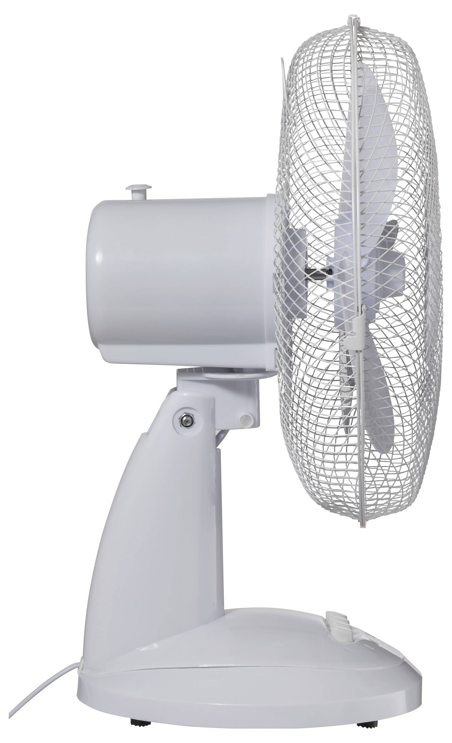 Sygonix Tischventilator 40W (Ø x H) 237mm x 460mm Weiß