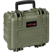 Explorer Cases Outdoor Koffer 2717HL.G green with pick & pluck foam (B x H x T) 28 x 20 x 17cm Olivgrün 2717HL.G Explorer Cases Outdoor Koffer 2717HL.G green with pick & pluck foam (B x H x T) 28 x 20 x 17cm Olivgrün 2717HL.G