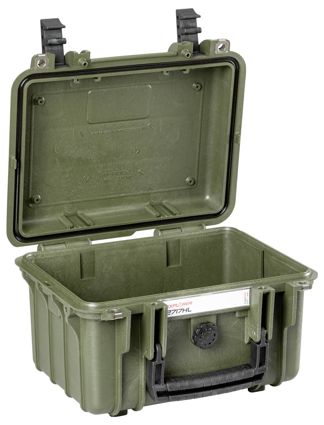Explorer Cases Outdoor Koffer 2717HL.G E green empty (B x H x T) 28 x 20 x 17cm Olivgrün 2717HL.G E