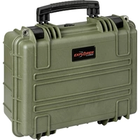 Explorer Cases Outdoor Koffer 3818HL.G green with pick & pluck foam (B x H x T) 38 x 27 x 18cm Olivgrün 3818HL.G Explorer Cases Outdoor Koffer 3818HL.G green with pick & pluck foam (B x H x T) 38 x 27 x 18cm Olivgrün 3818HL.G