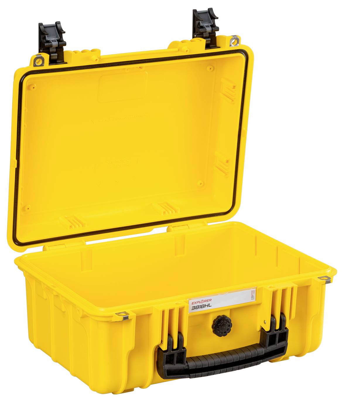 Explorer Cases Outdoor Koffer 3818HL.Y yellow with pick & pluck foam (B x H x T) 38 x 27 x 18cm Gelb 3818HL.Y