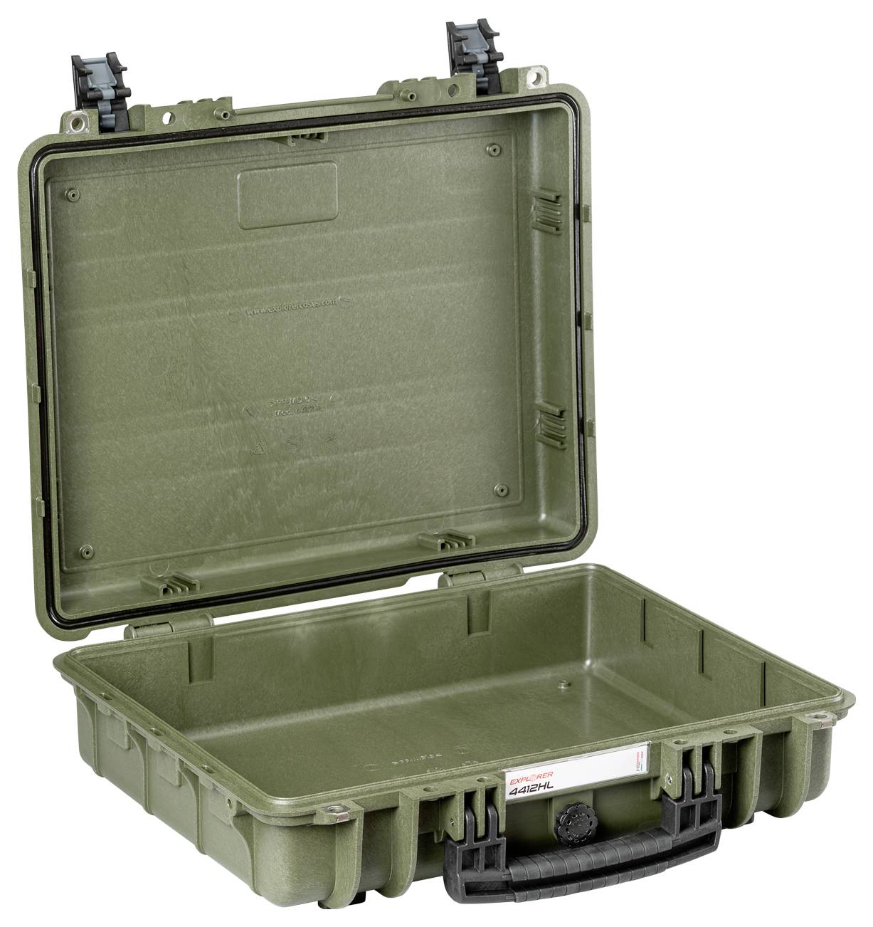 Explorer Cases Outdoor Koffer 4412HL.G E green empty (B x H x T) 45 x 35 x 13cm Olivgrün 4412HL.G E
