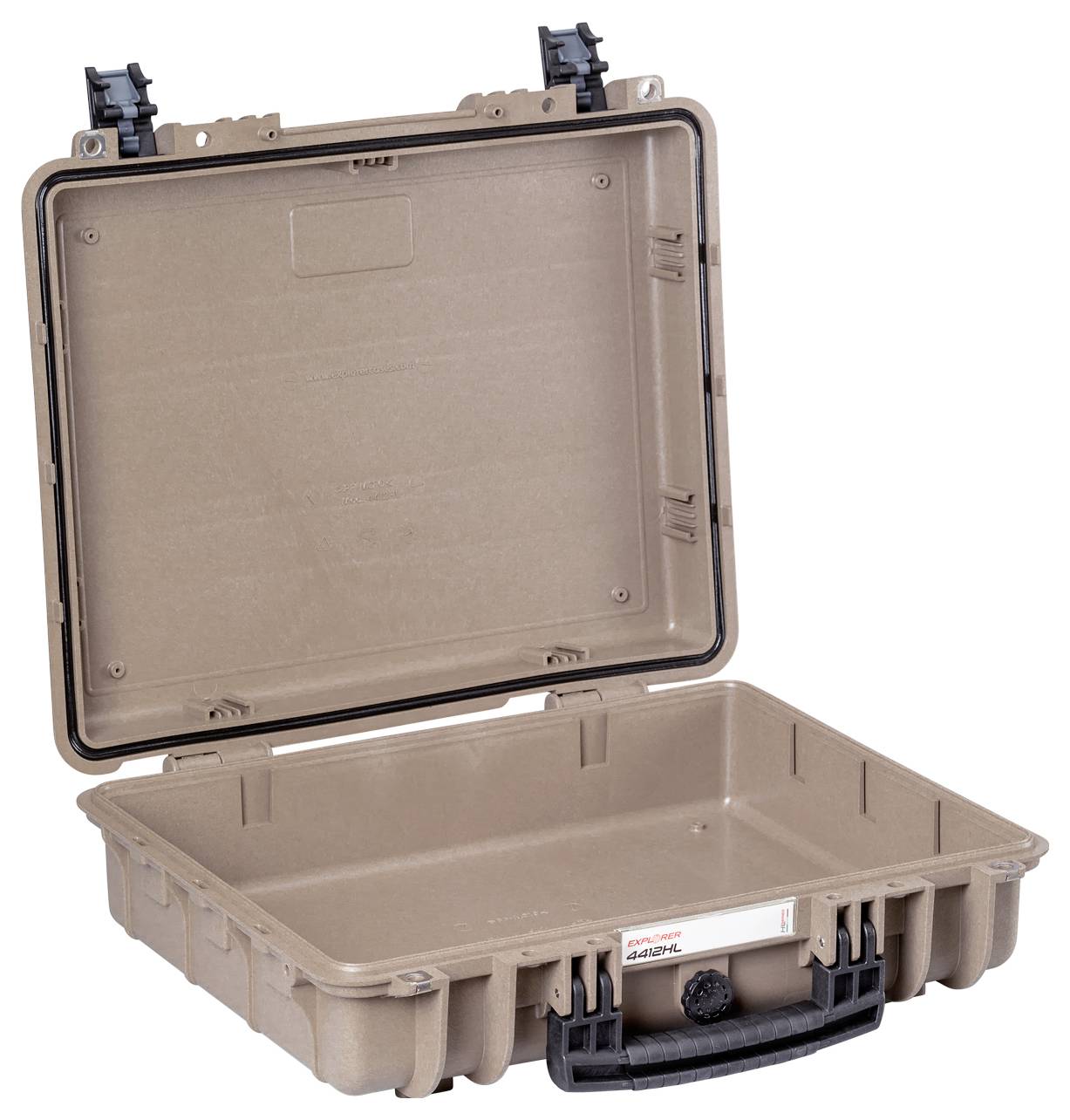 Explorer Cases Outdoor Koffer 4412HL.D E desert tan empty (B x H x T) 45 x 35 x 13cm Sand 4412HL.D E