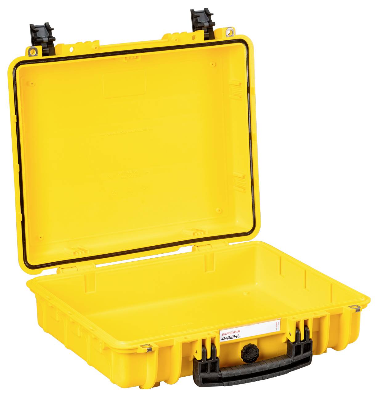 Explorer Cases Outdoor Koffer 4412HL.Y yellow with pick & pluck foam (B x H x T) 45 x 35 x 13cm Gelb 4412HL.Y