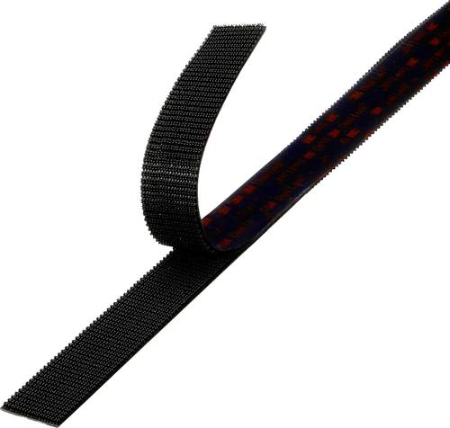 3M Dual Lock SJ3551CF Klettband zum Aufkleben Pilzkopf (L x B) 1 m x 25 mm Schwarz Meterware