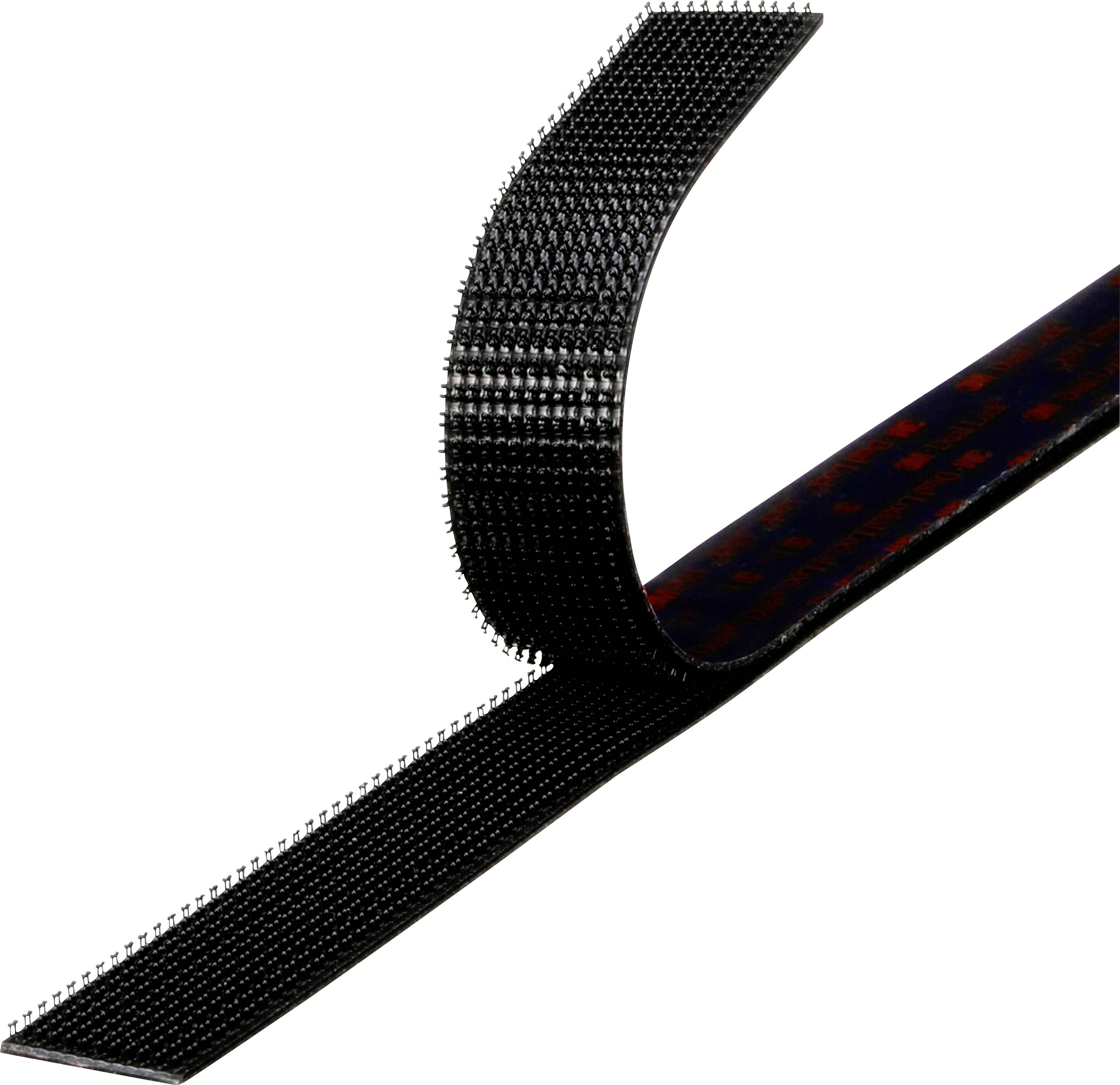 3M Dual Lock SJ3552CF Klettband zum Aufkleben Pilzkopf (L x B) 1m x 25mm Schwarz Meterware