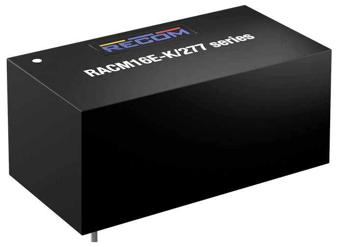 RECOM RACM16E-24SK/277 AC/DC-Netzteilbaustein, geschlossen 24V 24A 16W