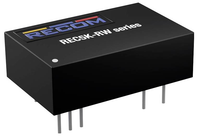 RECOM REC5K-2412SRW/H4/A/ADJ DC/DC-Wandler, Print 24V 12V 1.212A 5W Anzahl Ausgänge: 1 x Inhalt 1St.