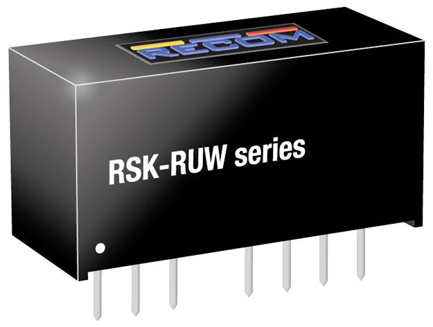 RECOM RSK-2412SRUW/H3/ADJ DC/DC-Wandler, Print 24V 12V 0.167A 2W Anzahl Ausgänge: 1 x Inhalt 1St.