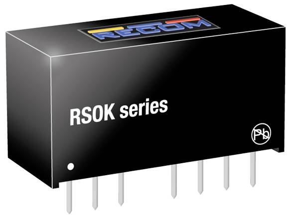 RECOM RSOK-2412SZ/H3/ADJ DC/DC-Wandler, Print 24V 12V 0.167A 1W Anzahl Ausgänge: 1 x Inhalt 1St.