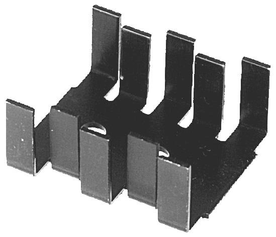 Fischer Elektronik FK214/SA-CB FK214/SA-CB Fingerkühlkörper 15 K/W (L x B x H) 30 x 25.4 x 12.7mm TO-220, SOT-32