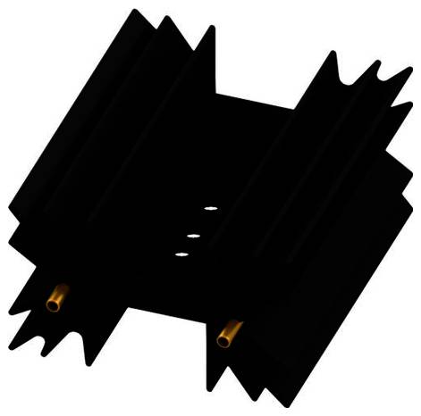 Fischer Elektronik SK 129 50,8 STS SK 129 50,8 STS Strangkühlkörper 5.3 K/W (L x B x H) 50.8 x 42 x 25mm TO-220, TO-3