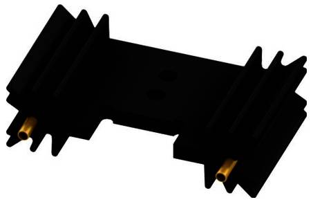 Fischer Elektronik SK 409 25,4 STS SK 409 25,4 STS Strangkühlkörper 6.5 K/W (L x B x H) 38.1 x 42 x 25mm SOT-32, TO-3, TO-220