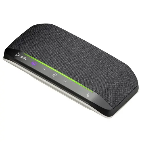 HP Poly Sync 10 Konferenztelefon Geräuschreduzierung, Geeignet für z.B. Microsoft Teams, Zoom, Freisprechen Schwarz, Silber HP Poly Sync 10 Konferenztelefon Geräuschreduzierung, Geeignet für z.B. Microsoft Teams, Zoom, Freisprechen Schwarz, Silber
