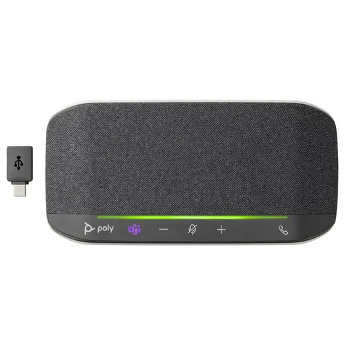 HP Poly Sync 10 Konferenztelefon Geräuschreduzierung, Geeignet für z.B. Microsoft Teams, Zoom, Freisprechen Schwarz, Silber HP Poly Sync 10 Konferenztelefon Geräuschreduzierung, Geeignet für z.B. Microsoft Teams, Zoom, Freisprechen Schwarz, Silber
