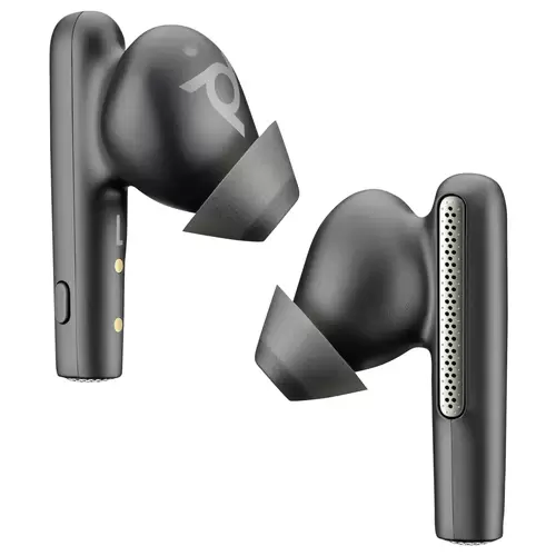 HP Poly Voyager Free 60+ In Ear Headset Bluetooth® Stereo Schwarz Noise Cancelling Headset, Induktion, Ladecase HP Poly Voyager Free 60+ In Ear Headset Bluetooth® Stereo Schwarz Noise Cancelling Headset, Induktion, Ladecase