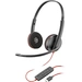 HP Poly Blackwire C3220 On Ear Headset kabelgebunden Stereo Schwarz Headset, Mikrofon-Stummschaltung, Lautstärkeregelung Computer HP Poly Blackwire C3220 On Ear Headset kabelgebunden Stereo Schwarz Headset, Mikrofon-Stummschaltung, Lautstärkeregelung Computer