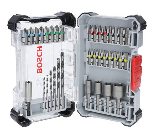 Bosch Accessories Extra Hard + Metal HSS Set 2607017729 Werkzeugset 35teilig