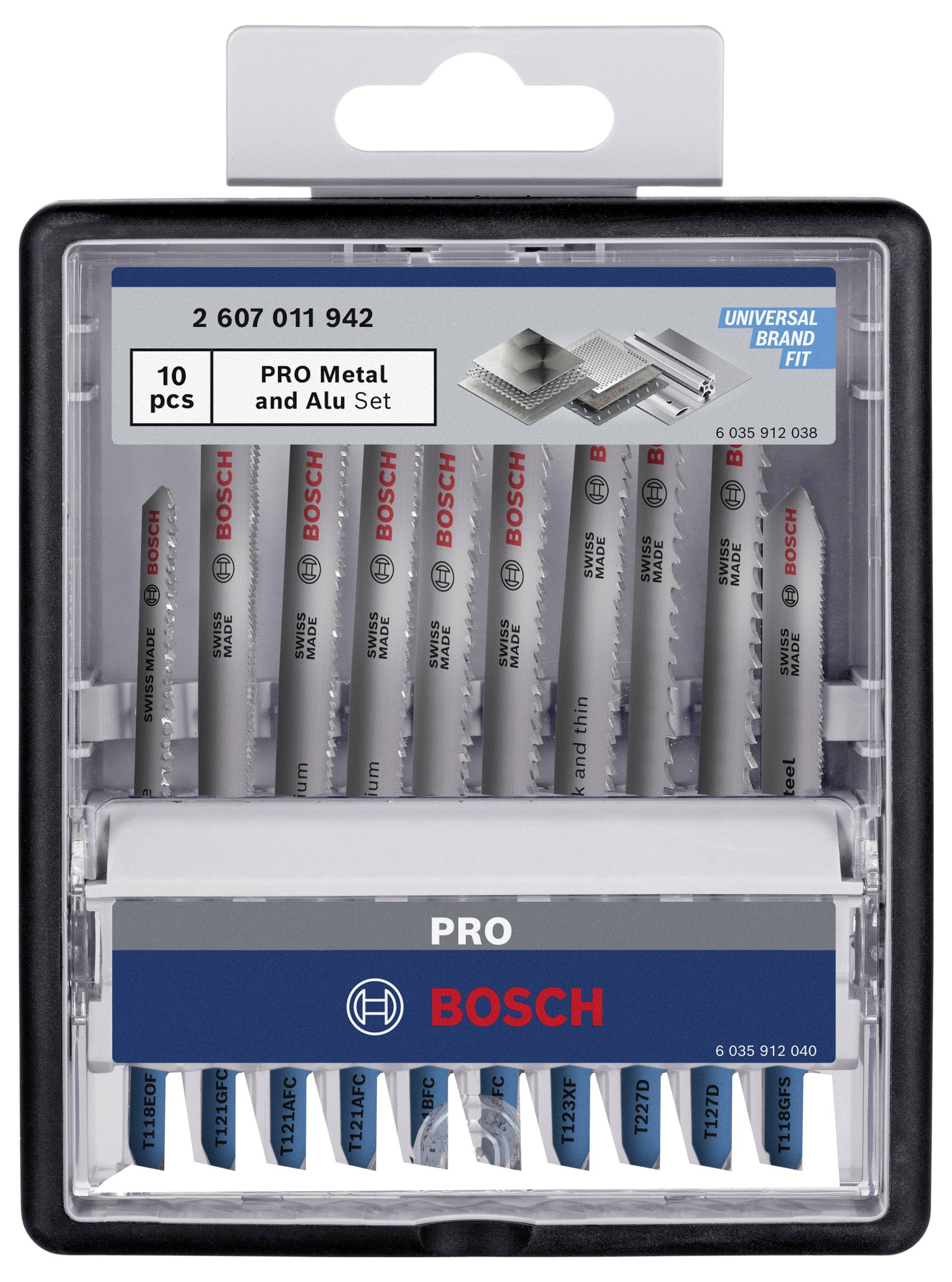 Bosch Accessories 2607011942 PRO Metal and Alu Set, 92 mm 1St.