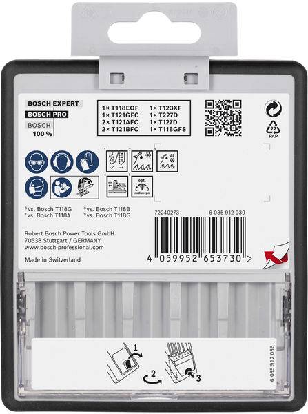Bosch Accessories 2607011942 PRO Metal and Alu Set, 92 mm 1 St.