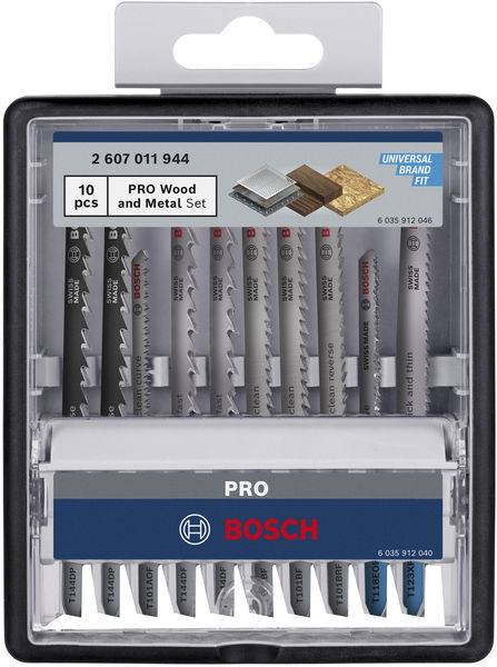 Bosch Accessories 2607011944 PRO Wood and Metal Set, 100 mm 1St.