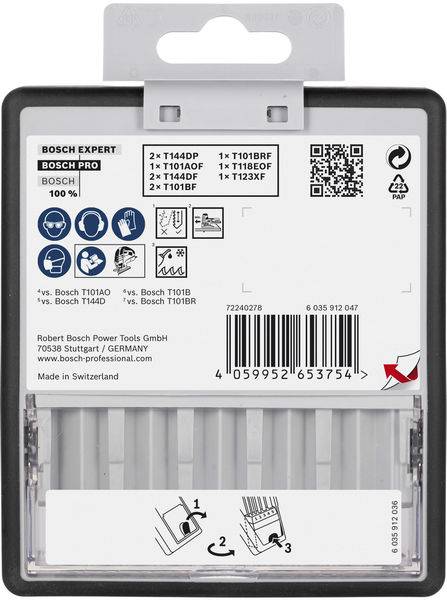 Bosch Accessories 2607011944 PRO Wood and Metal Set, 100 mm 1St.