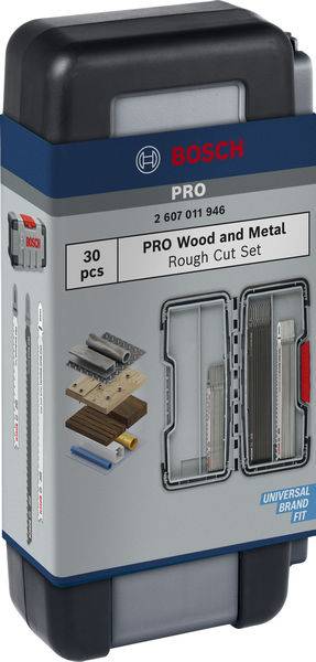 Bosch Accessories 2607011946 PRO Wood and Metal Rough Cut Set, 100 mm 1St.