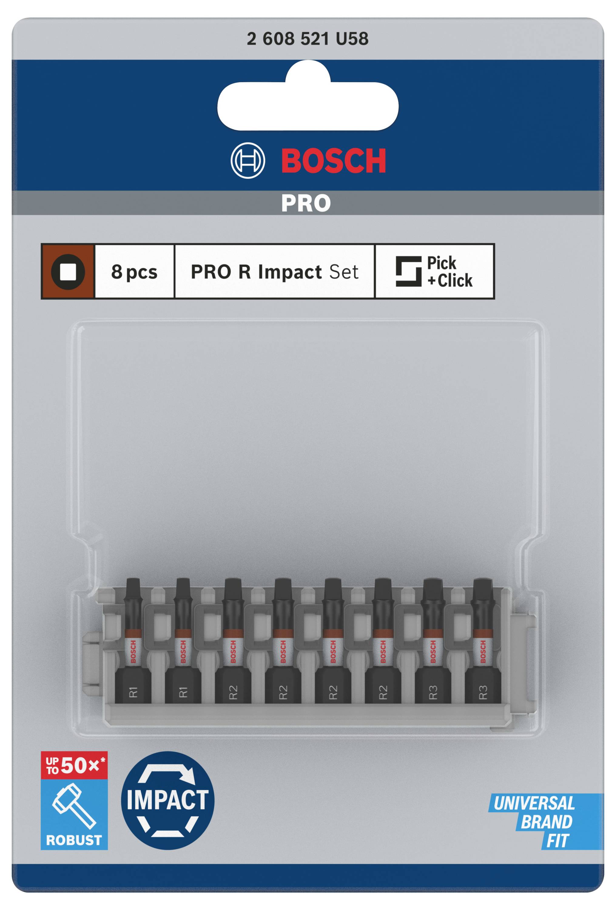 Bosch Accessories 2608521U58 2608521U58 Bit-Set