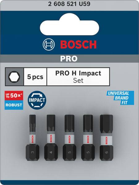 Bosch Accessories 2608521U59 2608521U59 Bit-Set