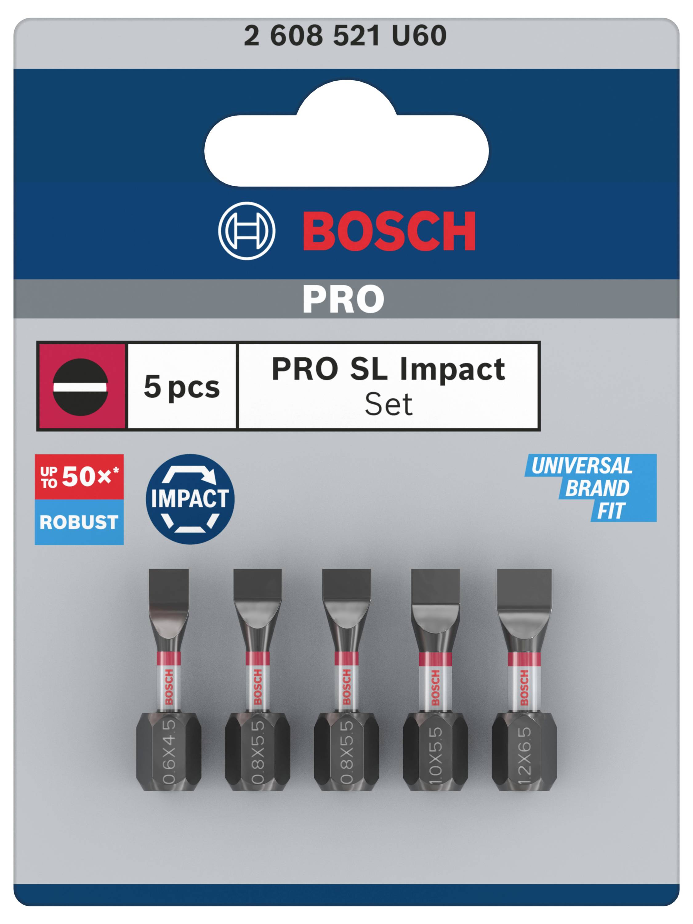 Bosch Accessories 2608521U60 2608521U60 Bit-Set