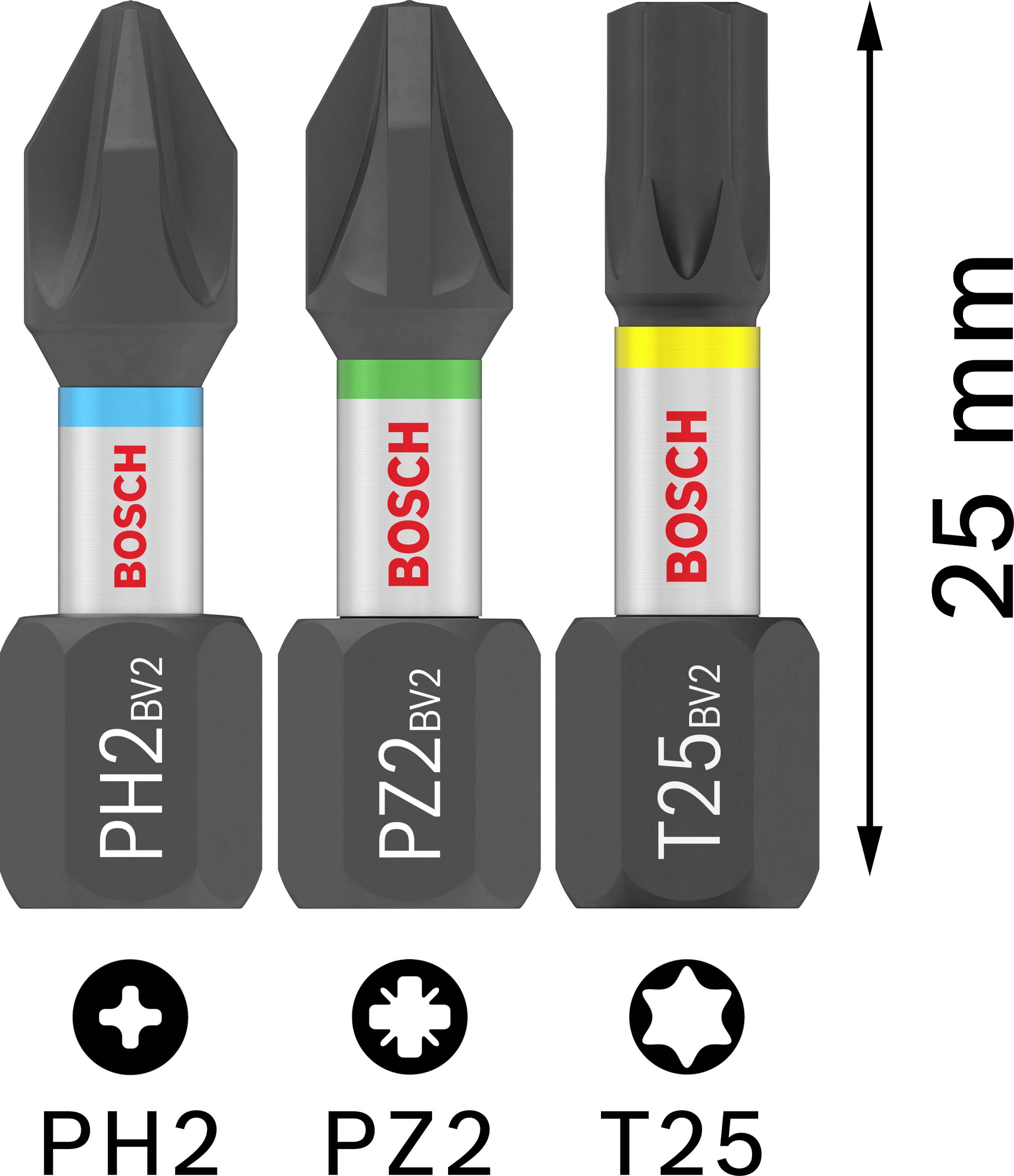 Bosch Accessories 2608521U63 2608521U63 Bit-Set
