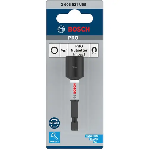 Bosch Accessories 2608521U69 Schlagschrauber-Steckschlüsseleinsatz-Set 7/16" (11.1 mm) 2608521U69 Bosch Accessories 2608521U69 Schlagschrauber-Steckschlüsseleinsatz-Set 7/16" (11.1 mm) 2608521U69