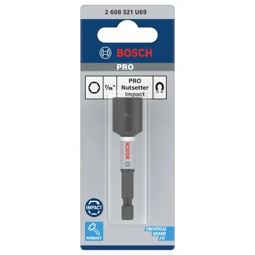 Bosch Accessories 2608521U69 Schlagschrauber-Steckschlüsseleinsatz-Set 7/16" (11.1 mm) 2608521U69 Bosch Accessories 2608521U69 Schlagschrauber-Steckschlüsseleinsatz-Set 7/16" (11.1 mm) 2608521U69