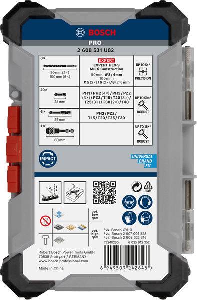 Bosch Accessories 2608521U82 2608521U82 Werkzeugset