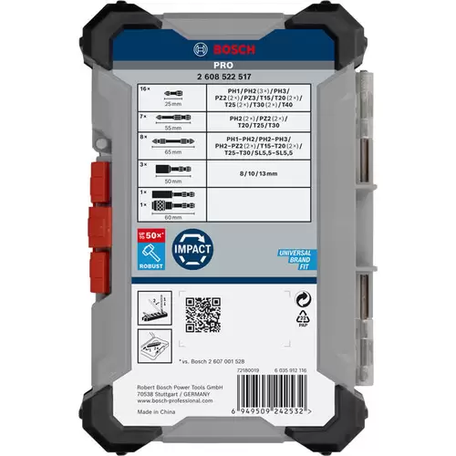 Bosch Accessories 2608522517 2608522517 Bit-Set Bosch Accessories 2608522517 2608522517 Bit-Set