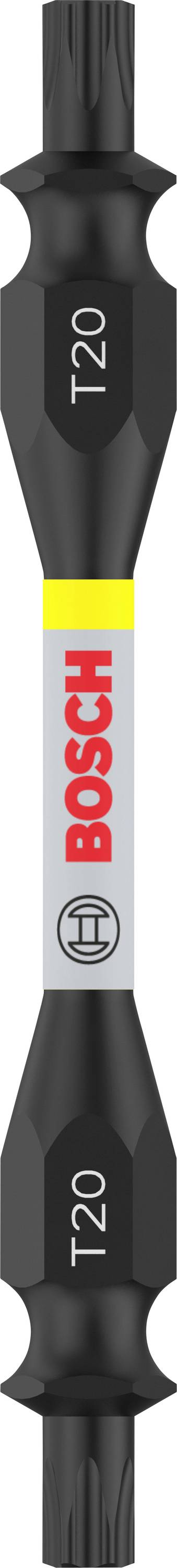'Bosch 1.2.0' Bit. Schwarze Metallspitze, silberner Schaft mit rotem 'Bosch' Logo.
