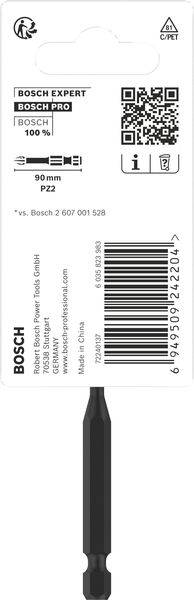 Bosch Accessories 2608522547 2608522547 Kreuzschlitz-Bit PZ 2 1St.