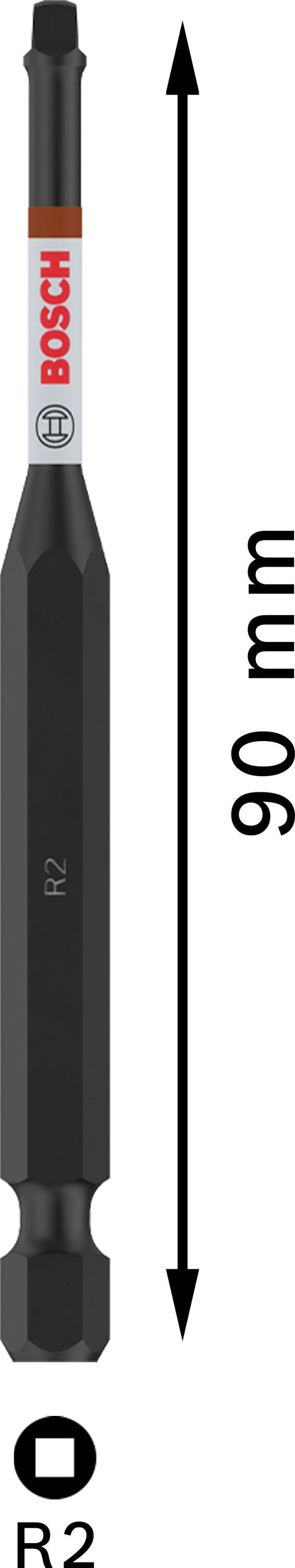 Bosch Accessories 2608522554 Vierkant-Bit 1St.