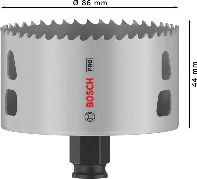 Bosch Accessories 2608594405 2608594405 Lochsäge 86mm 1St.