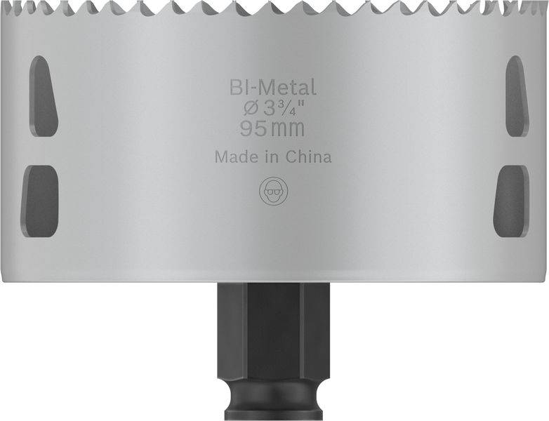 Metalllochkreissäge mit der Aufschrift 'BI-Metal Ø 3¾