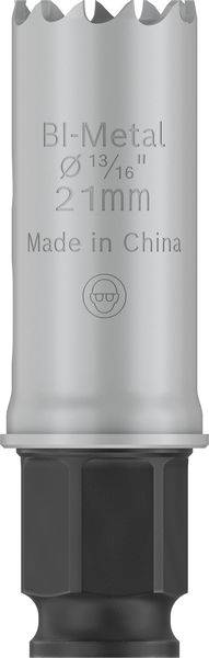 Metall-Lochsäge mit 'Bi-Metal Ø 13/16