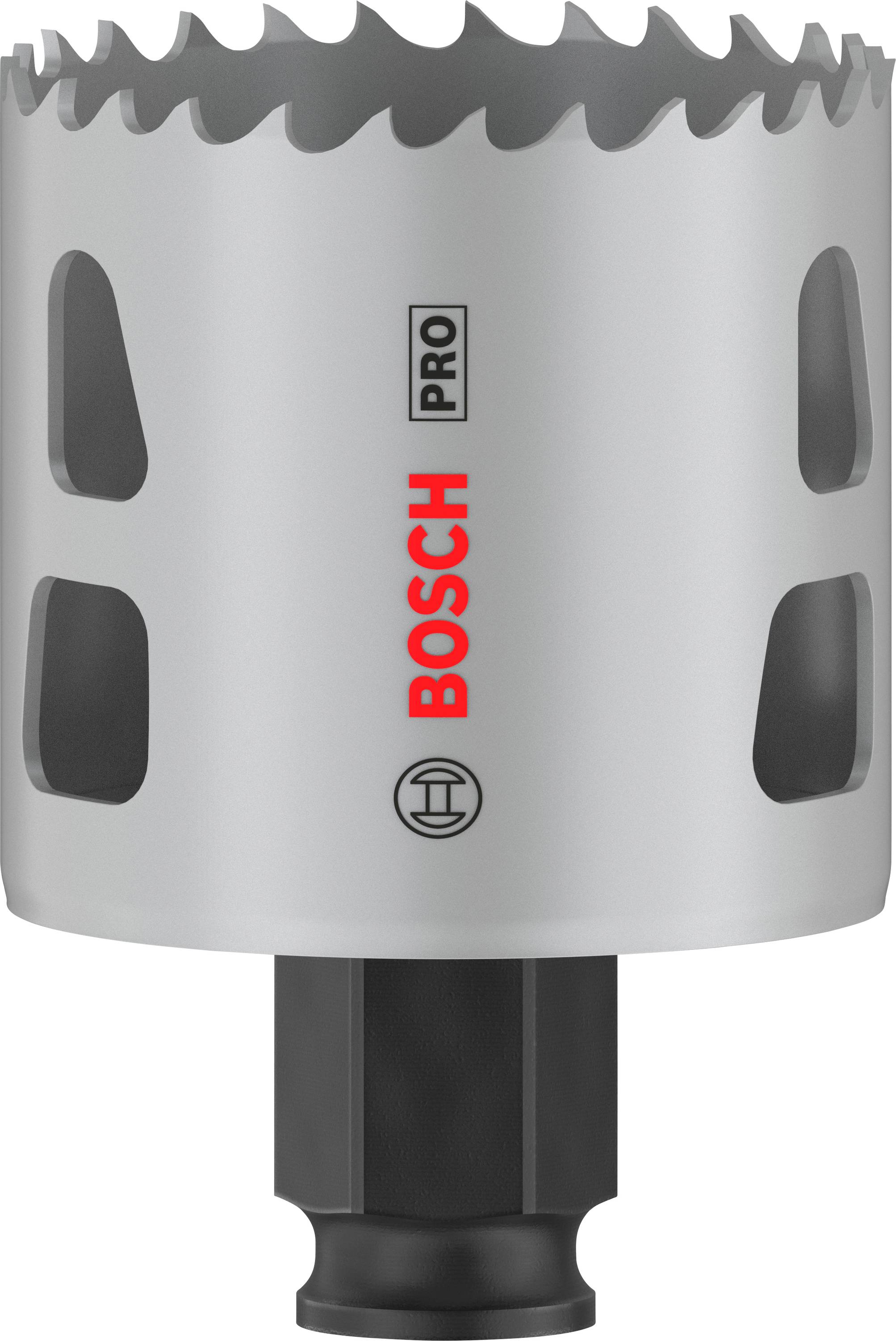 Metallsägekrone mit Bosch Pro-Logo, geeignet für präzises Schneiden in Metalloberflächen.
