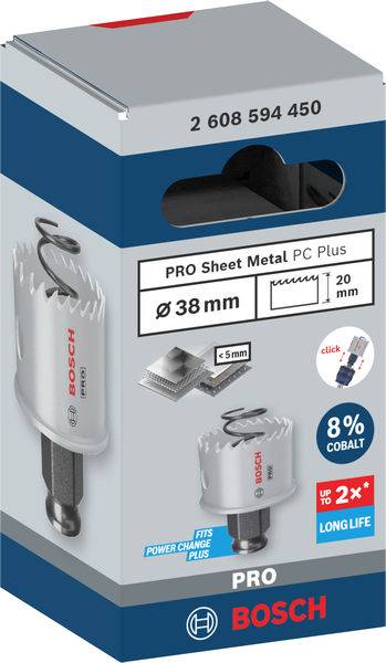 Bosch Power Tools PRO Sheet Metal PC Plus 2608594450