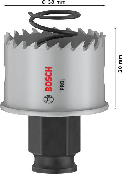 Bosch Accessories 2608594450 2608594450 Lochsäge 38 mm 1 St.