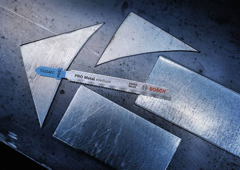 Bosch Accessories 2608655095 PRO Metal medium T121AFC Stichsägeblatt, 92 mm, 2-tlg. 2 St.