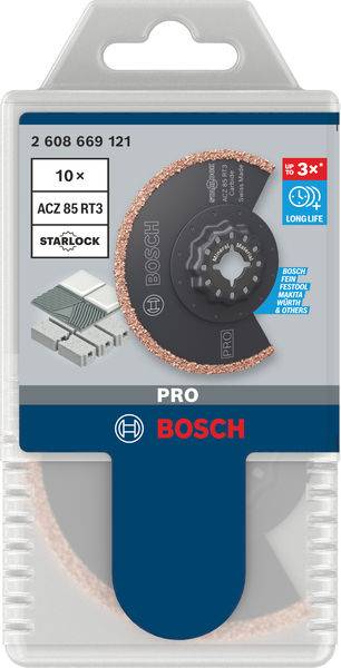 Bosch Accessories 2608669121 2608669121 Multimesser 2.5mm 10St.